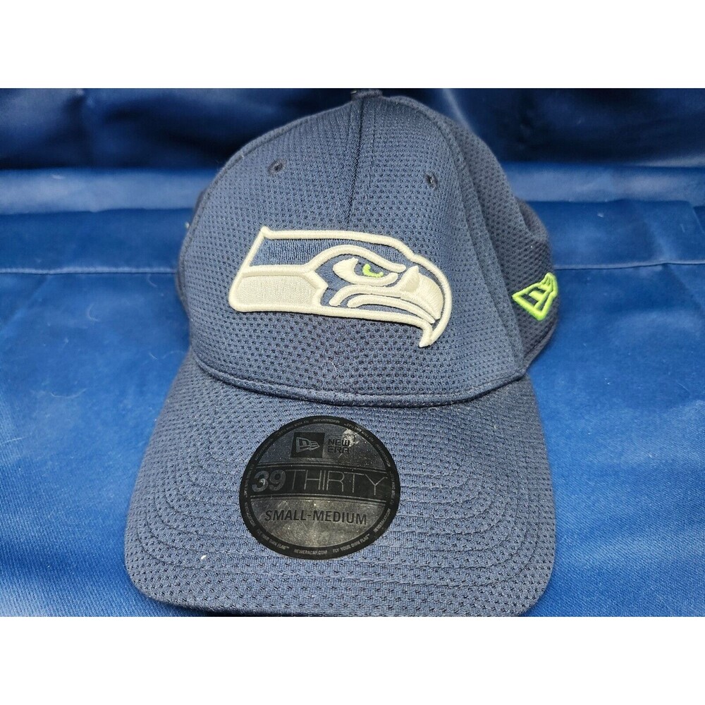 Seattle Seahawks NFL New Era 39thirty Fitted Hat Cap Small/Meduim Adult Mens